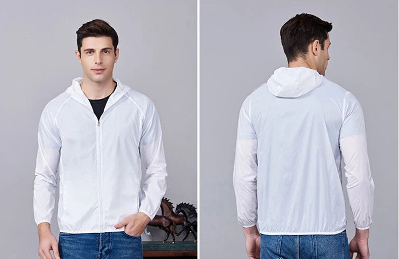 Unisex Waterproof Hiking Jacket – Quick-Dry Outdoor Windbreaker